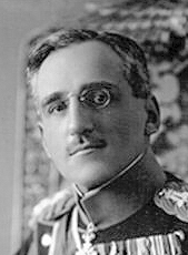 Retrato del príncipe regente Alejandro Karadjordjević