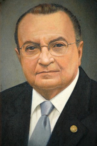 Retrato de Abel Pacheco de la Espriella