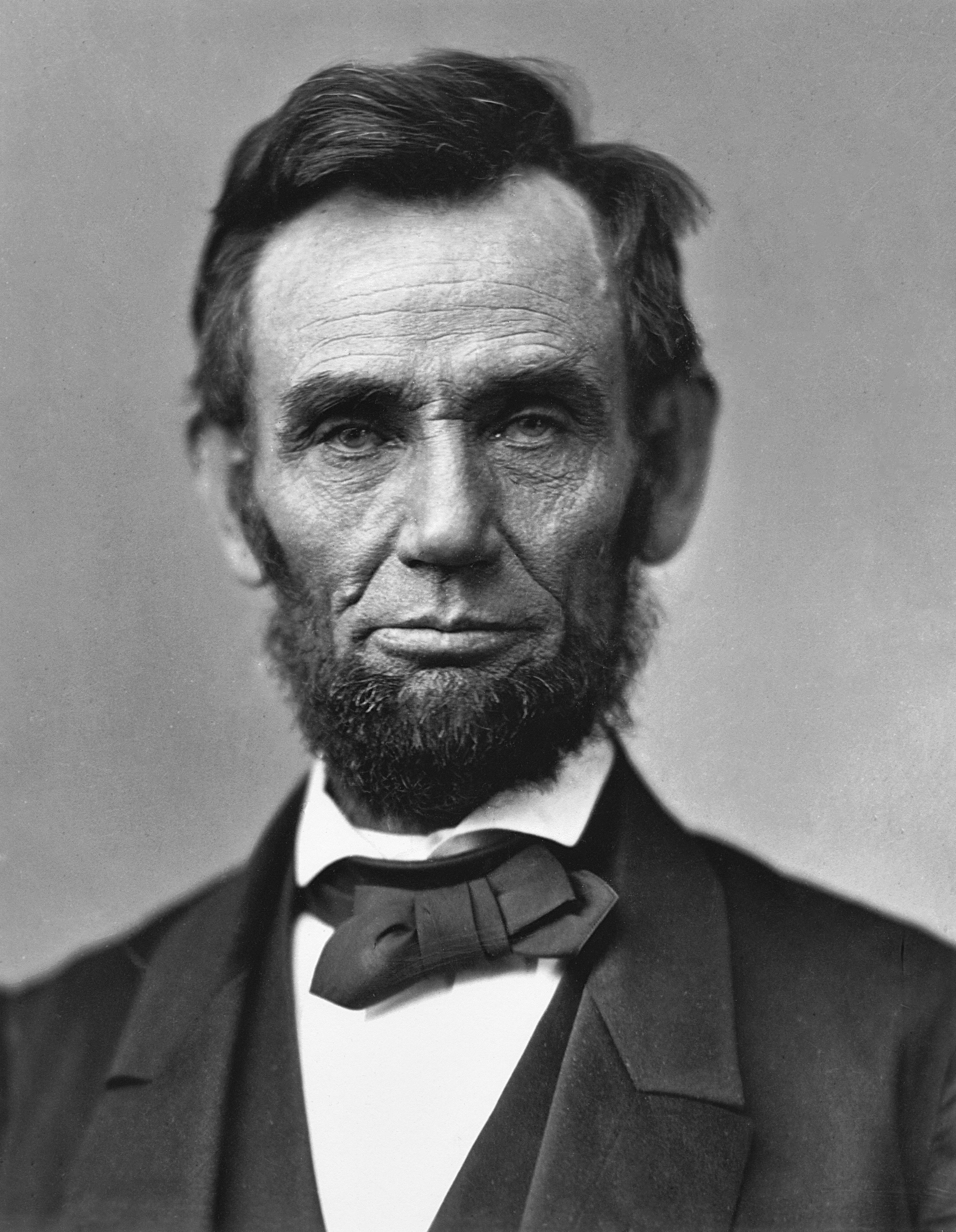Retrato de Abraham Lincoln por Alexander Gardner