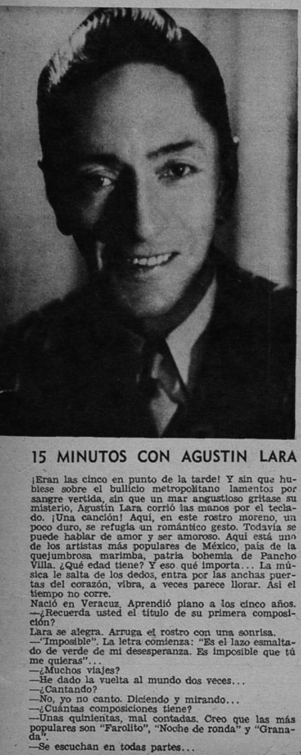 Agustín Lara