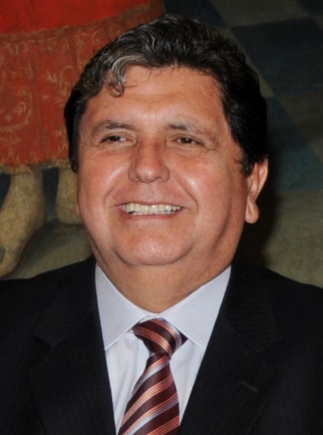 Alan García, presidente del Perú