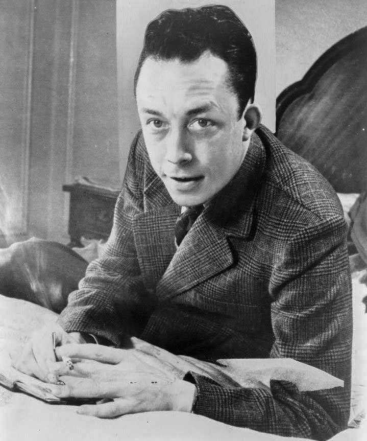 Retrato fotográfico de Albert Camus