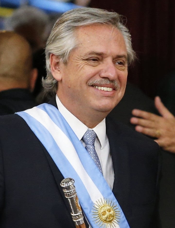 Alberto Fernández, presidente (recortada)