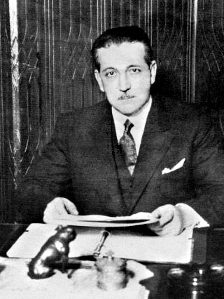 Retrato de Alfredo Baldomir