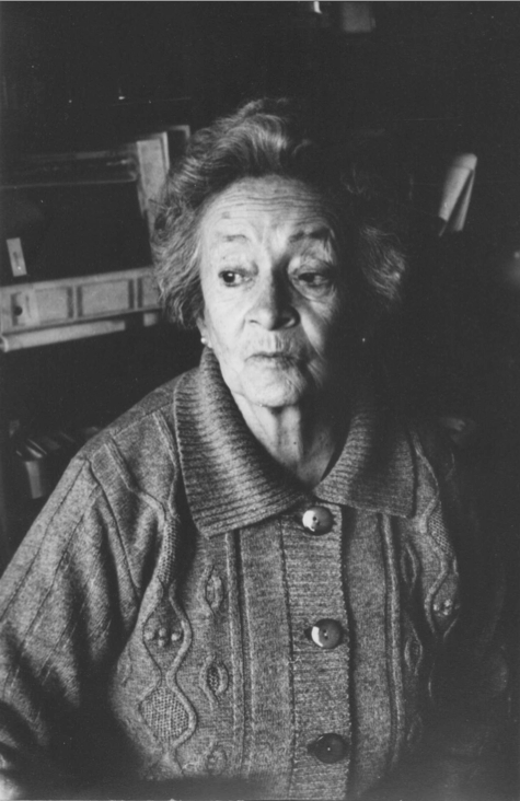 Fotografía de la escritora ecuatoriana Alicia Yánez Cossío, Quito, 2014