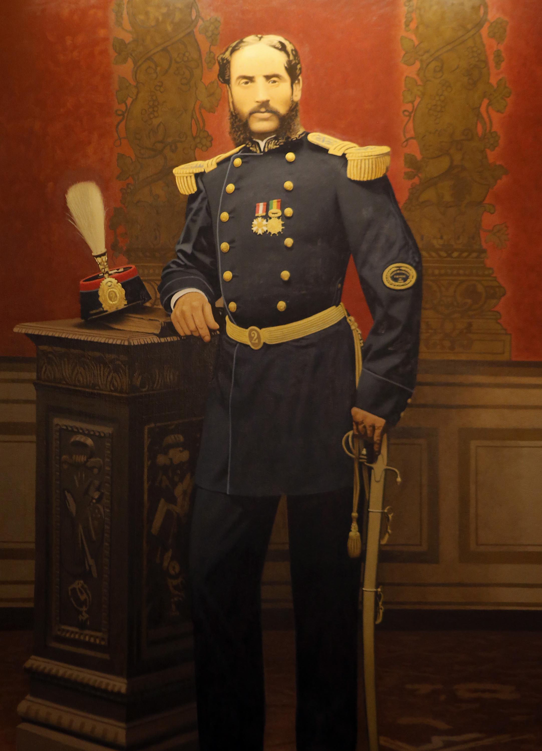 Retrato de Andrés Avelino Cáceres Dorregaray