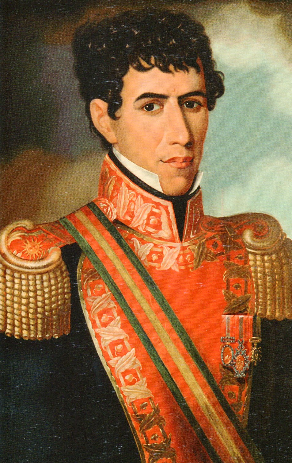 Retrato de Andrés de Santa Cruz