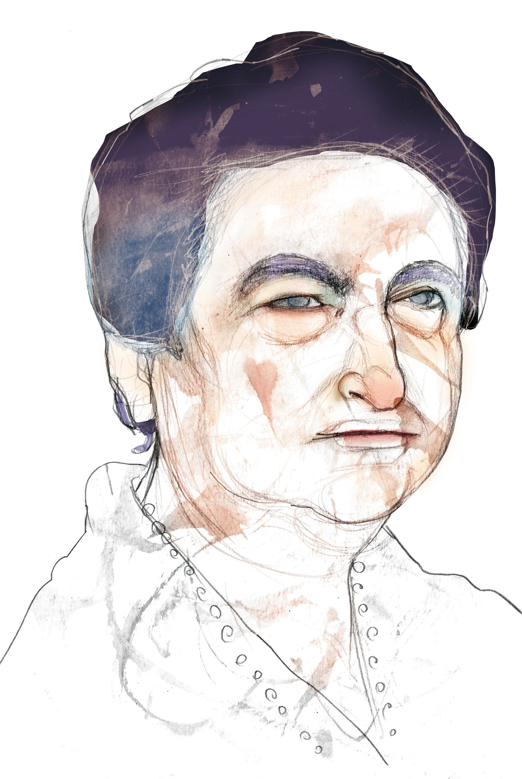 Retrato de Ángela Ruiz Robles