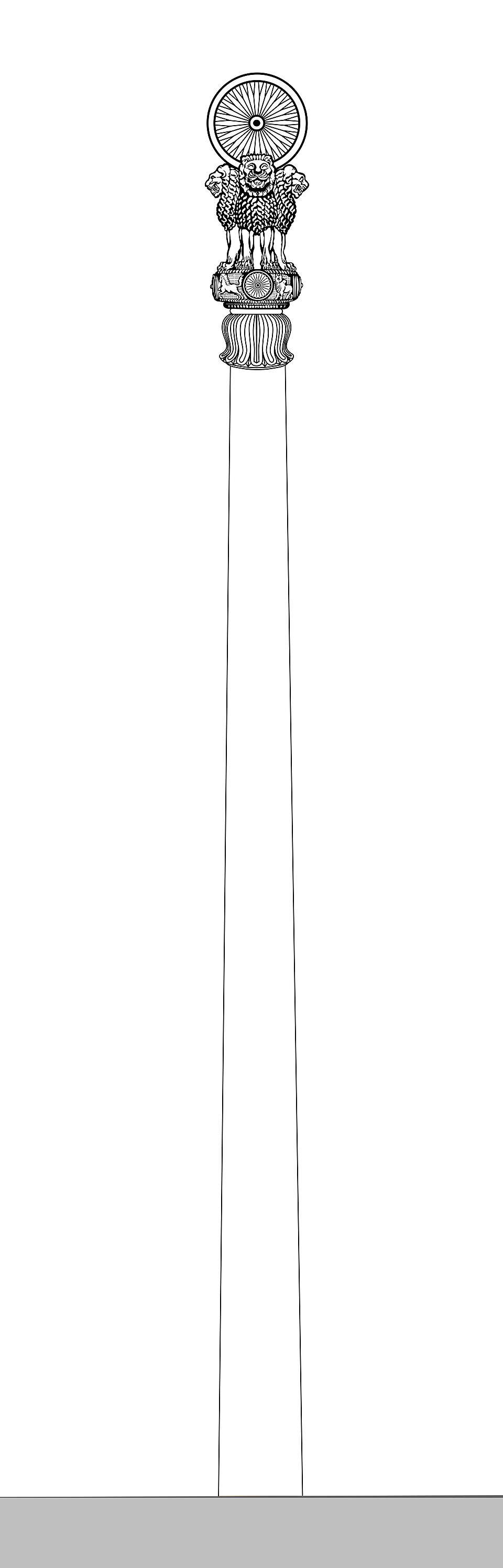 File:Sarnath Pillar of Ashoka.jpg