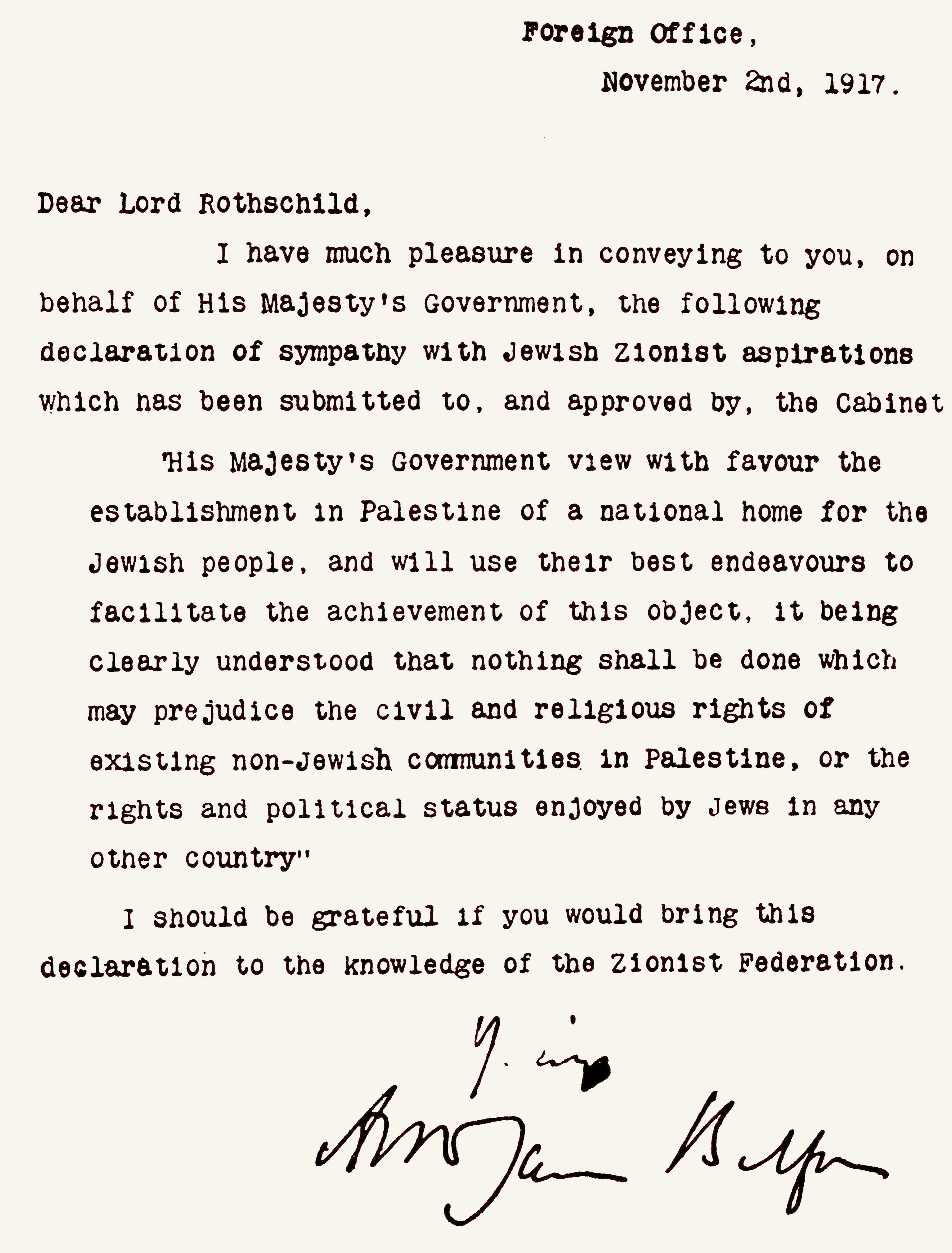 Declaración Balfour