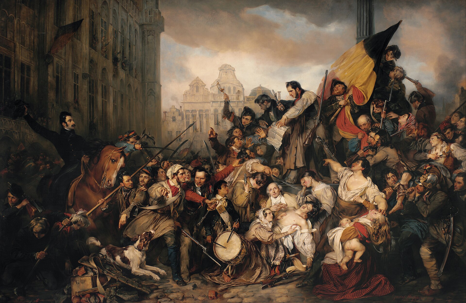 Episodio de las Jornadas de Septiembre de 1830