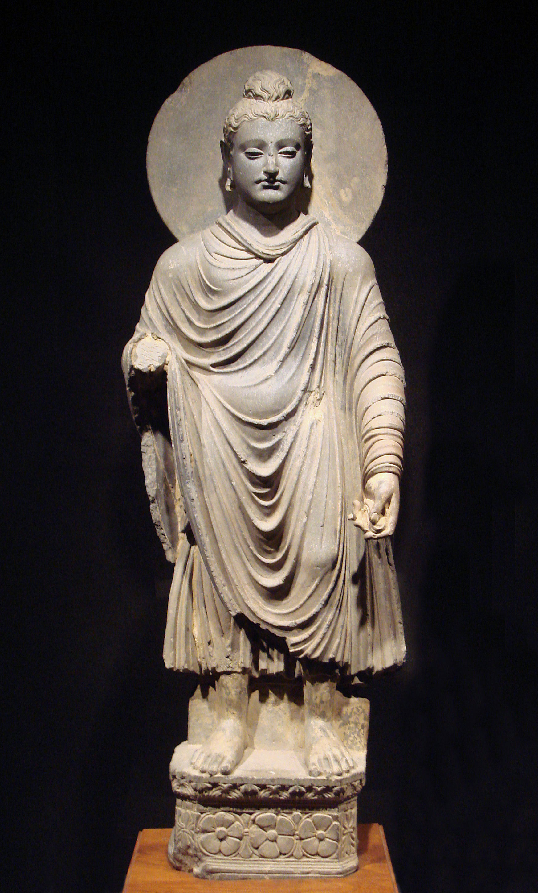 Buda del arte de Gandhara
