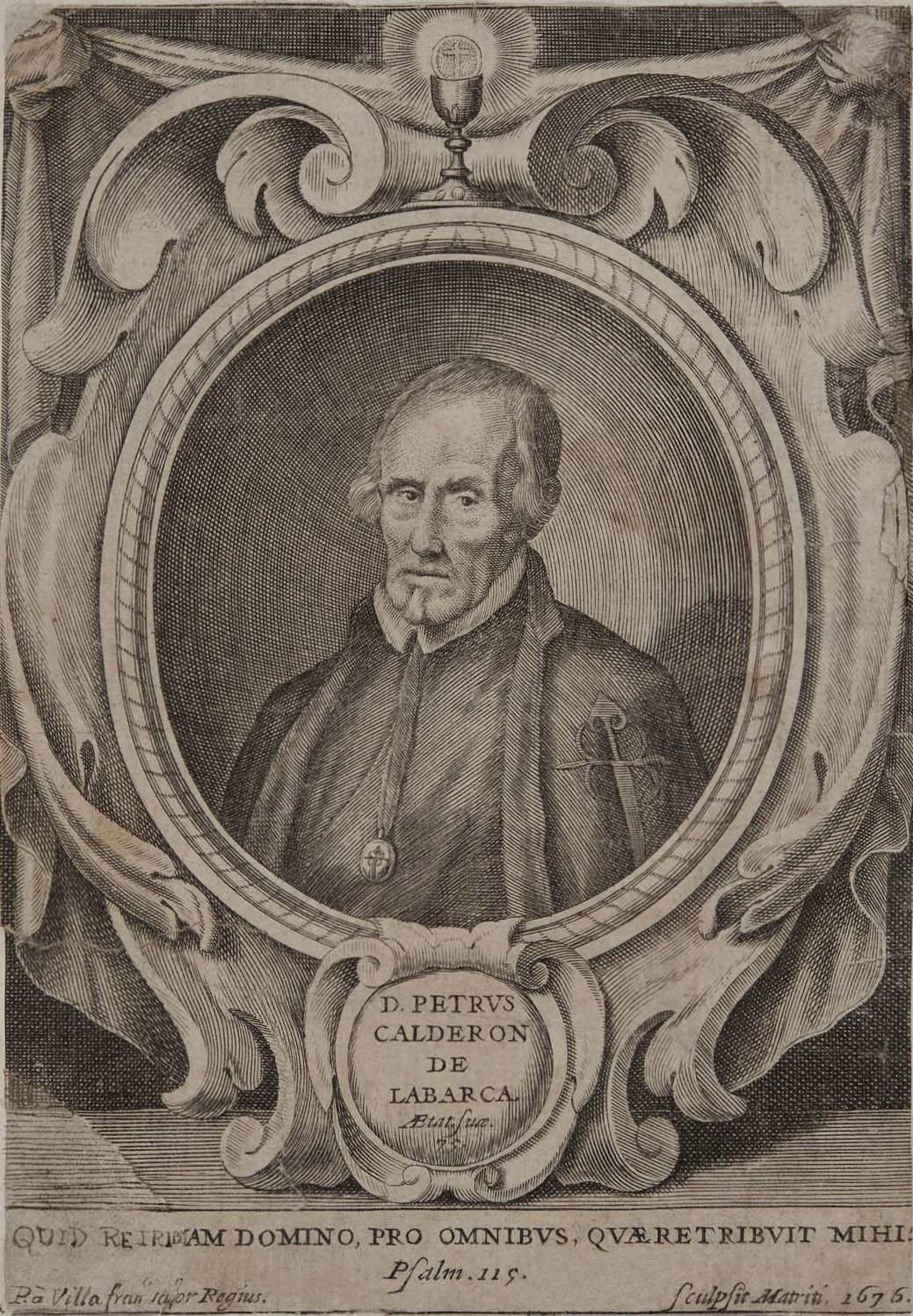 Retrato de Pedro Calderón de la Barca