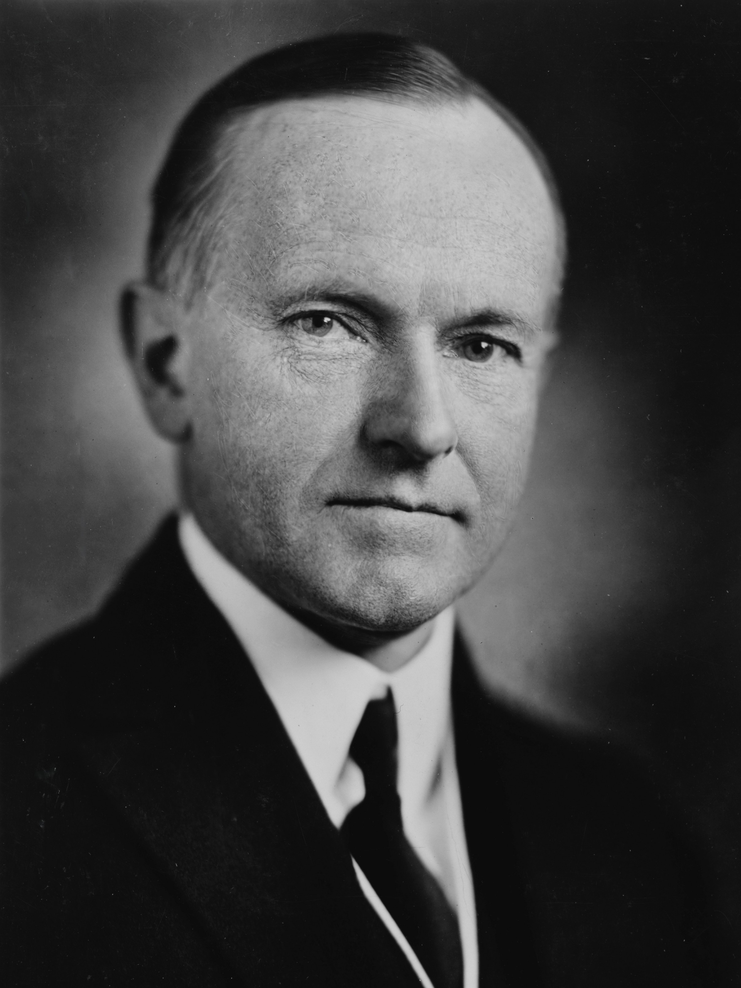 President Calvin Coolidge, 1924 portrait photograph (3x4 cropped)