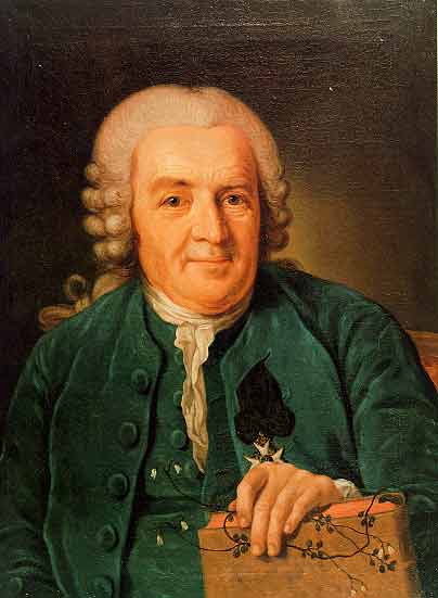 Retrato de Carlos Linneo