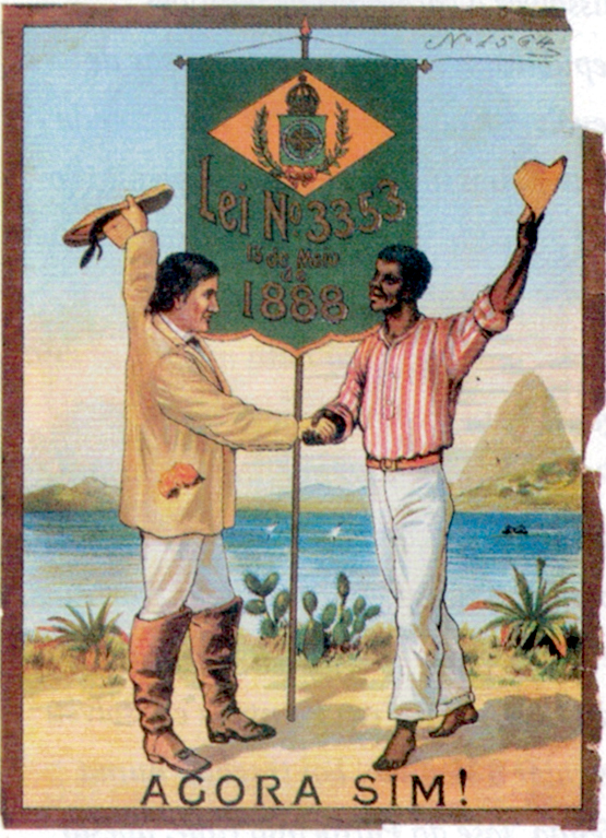 Cartel conmemorativo de la abolición, 1888
