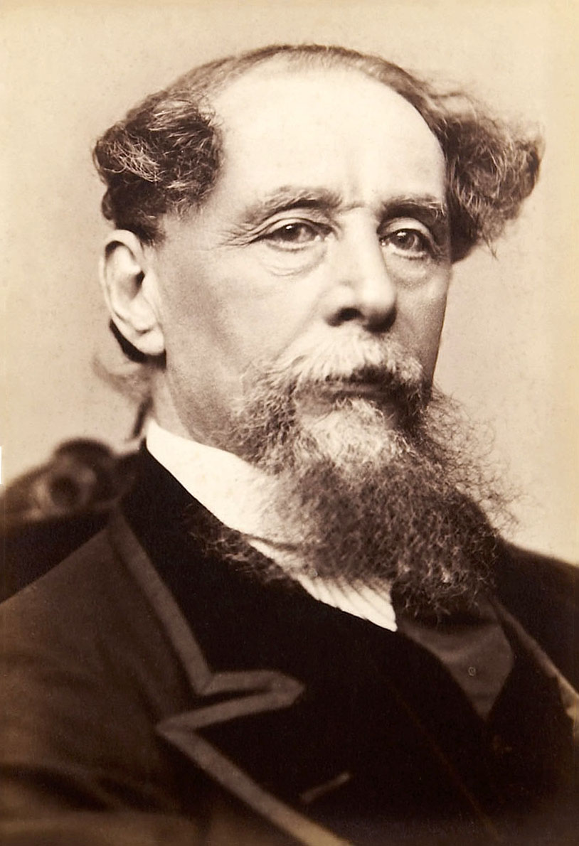 Fotografía de Charles Dickens, por Jeremiah Gurney