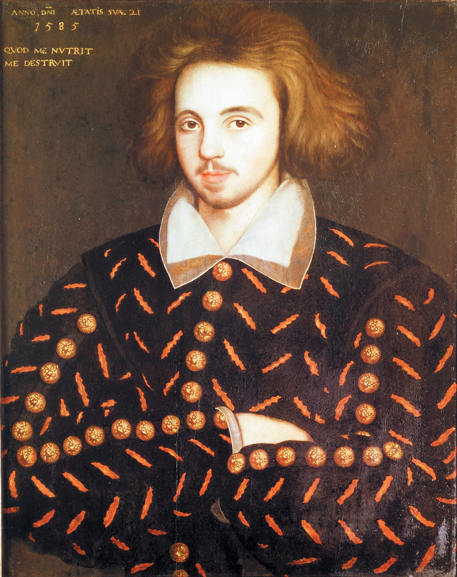 Retrato de 1585, Corpus Christi College, Cambridge