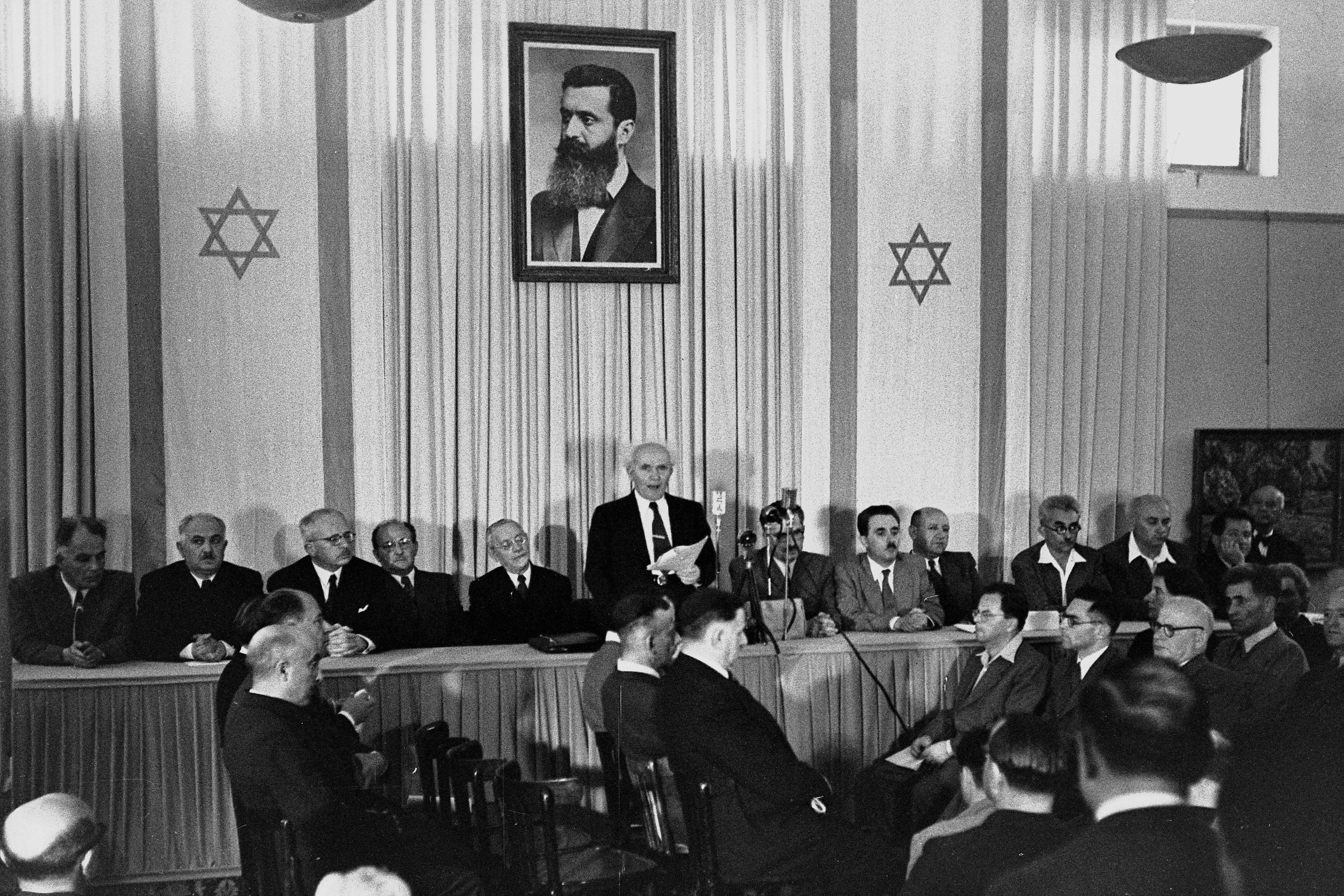 Declaración de Independencia de Israel, 1948