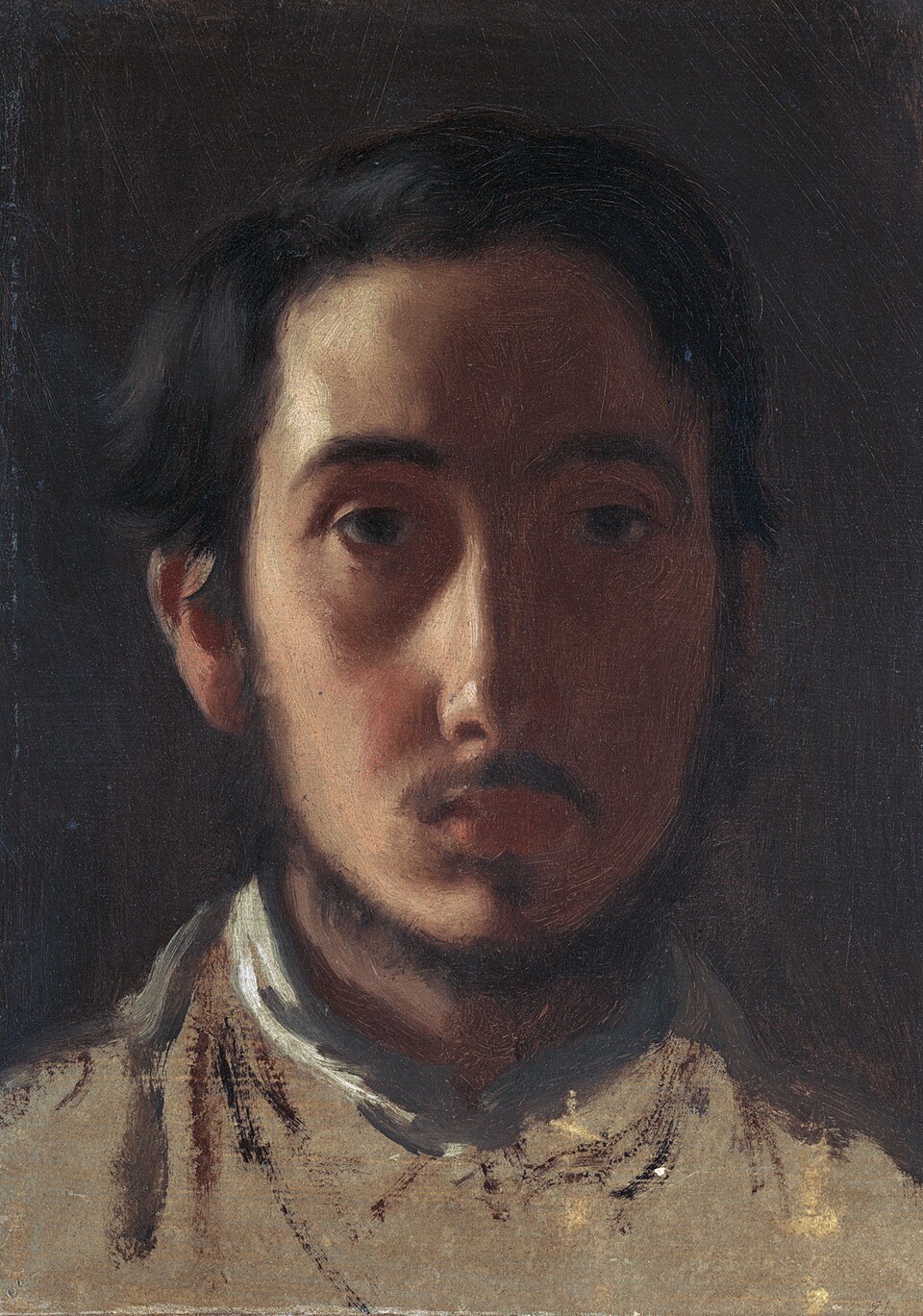 Autorretrato de Edgar Degas