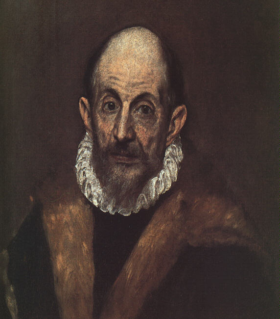 Probable autorretrato de El Greco