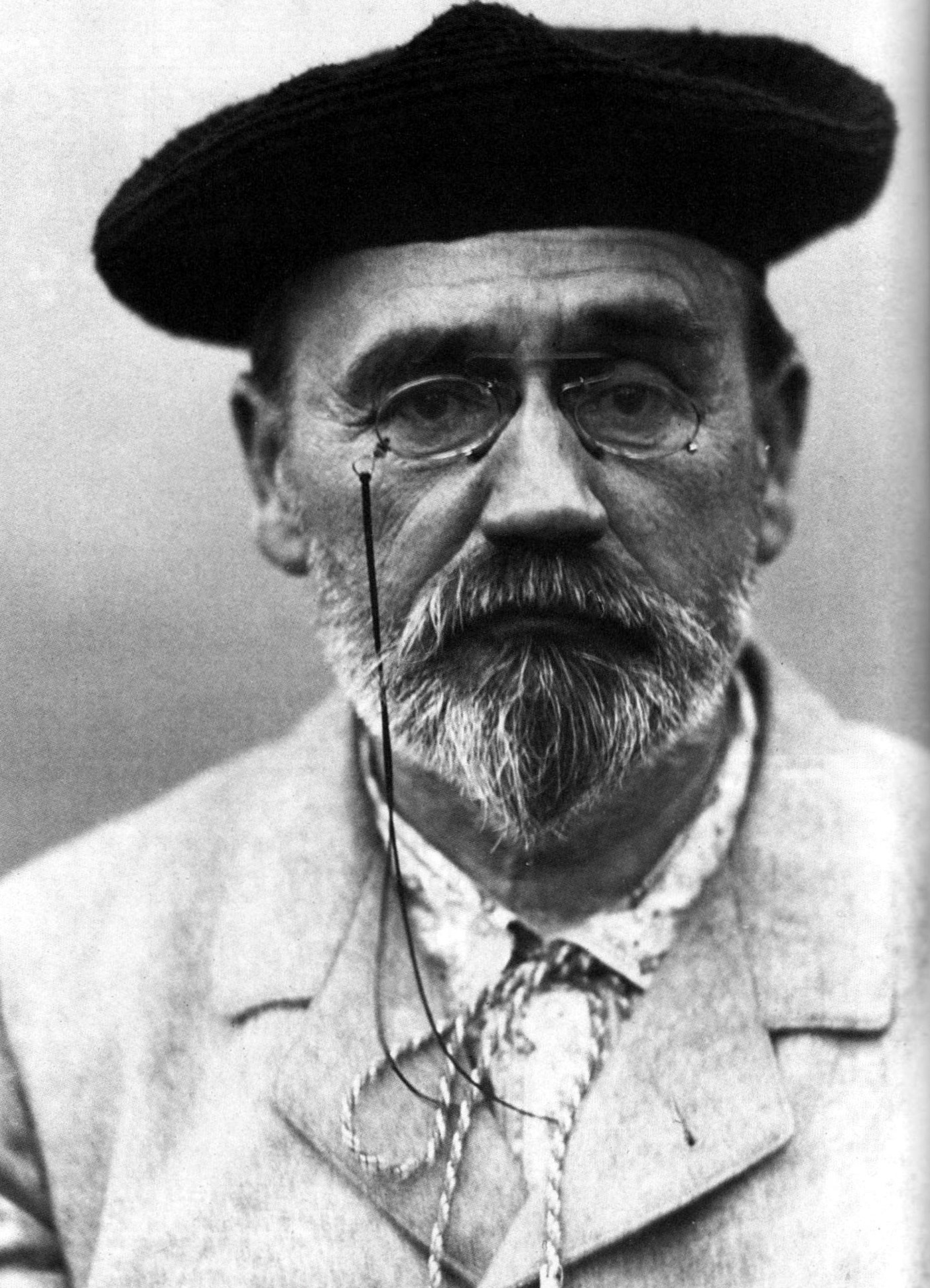 Retrato fotográfico de Émile Zola