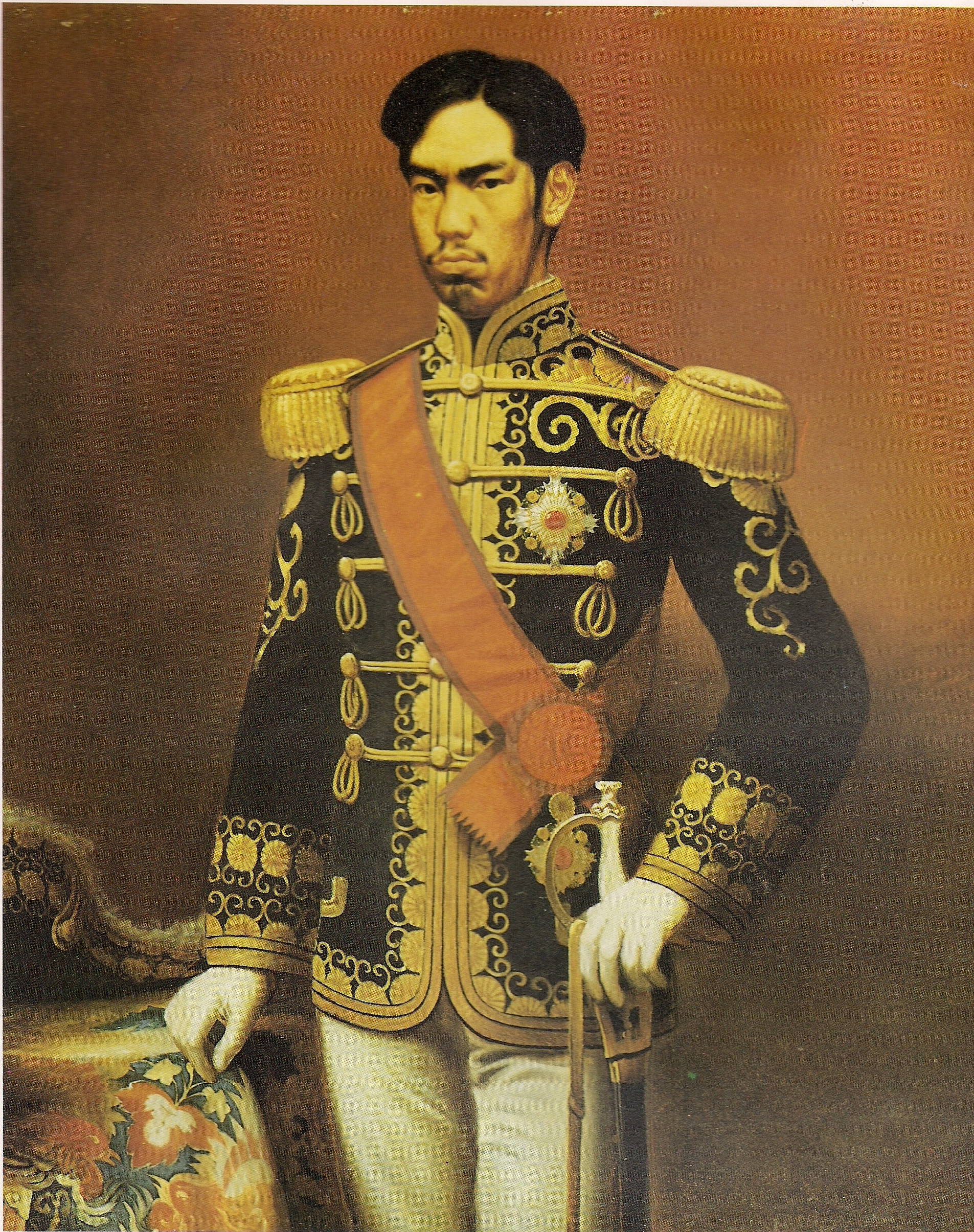 Retrato del emperador Meiji