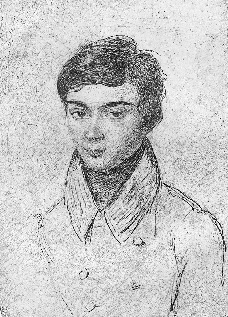 Retrato de Évariste Galois a los 15 años