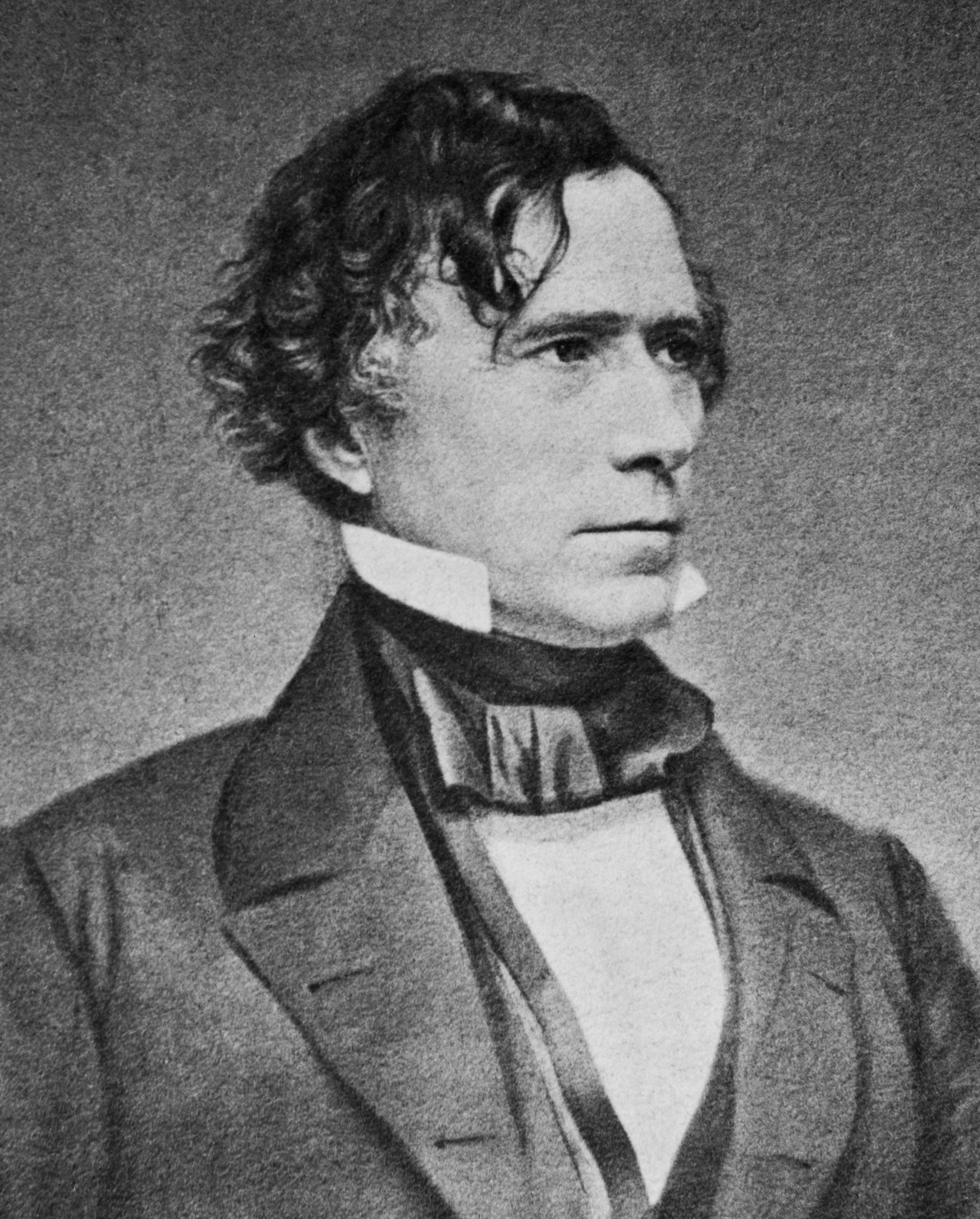 Mathew Brady - Franklin Pierce - alternate crop (cropped)