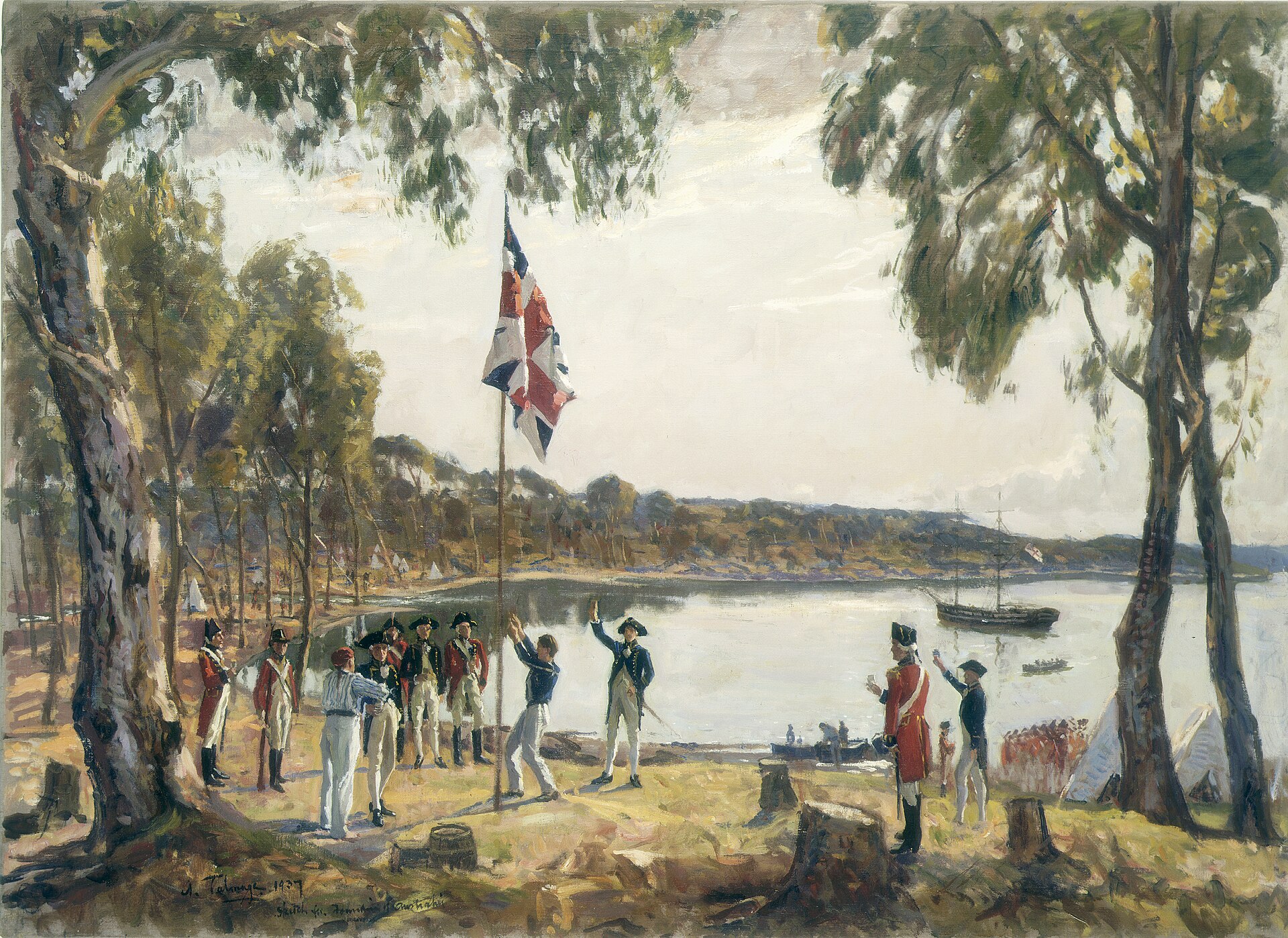 La fundación de Australia