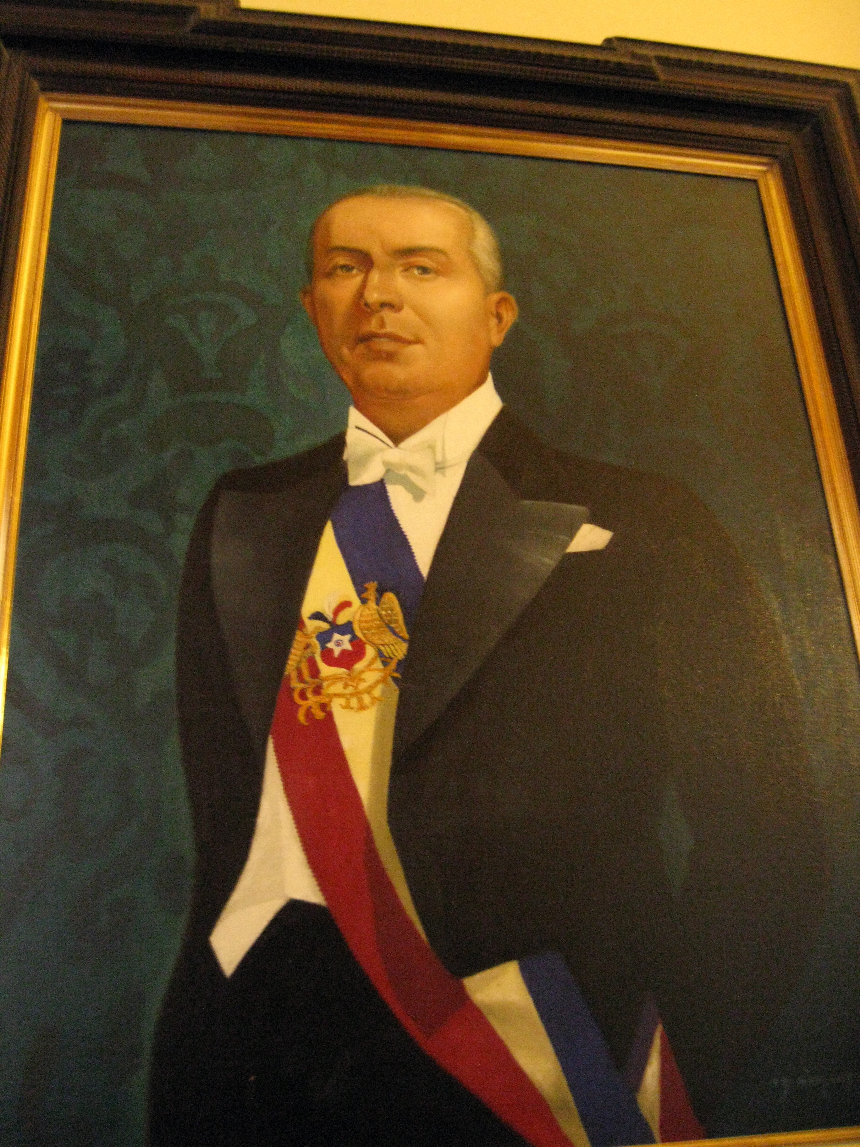 Retrato Gabriel González Videla
