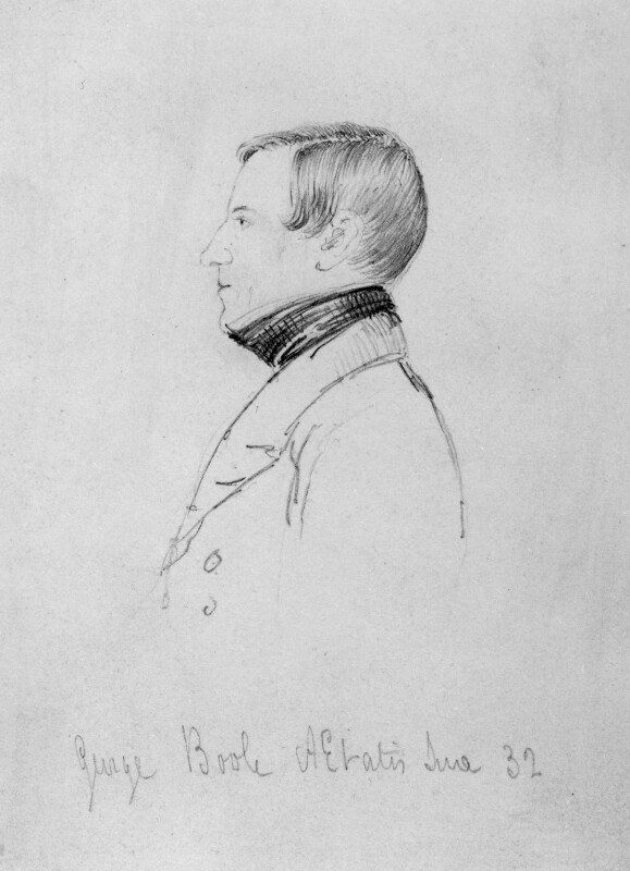 Retrato de George Boole