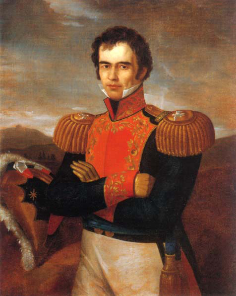Retrato de Guadalupe Victoria