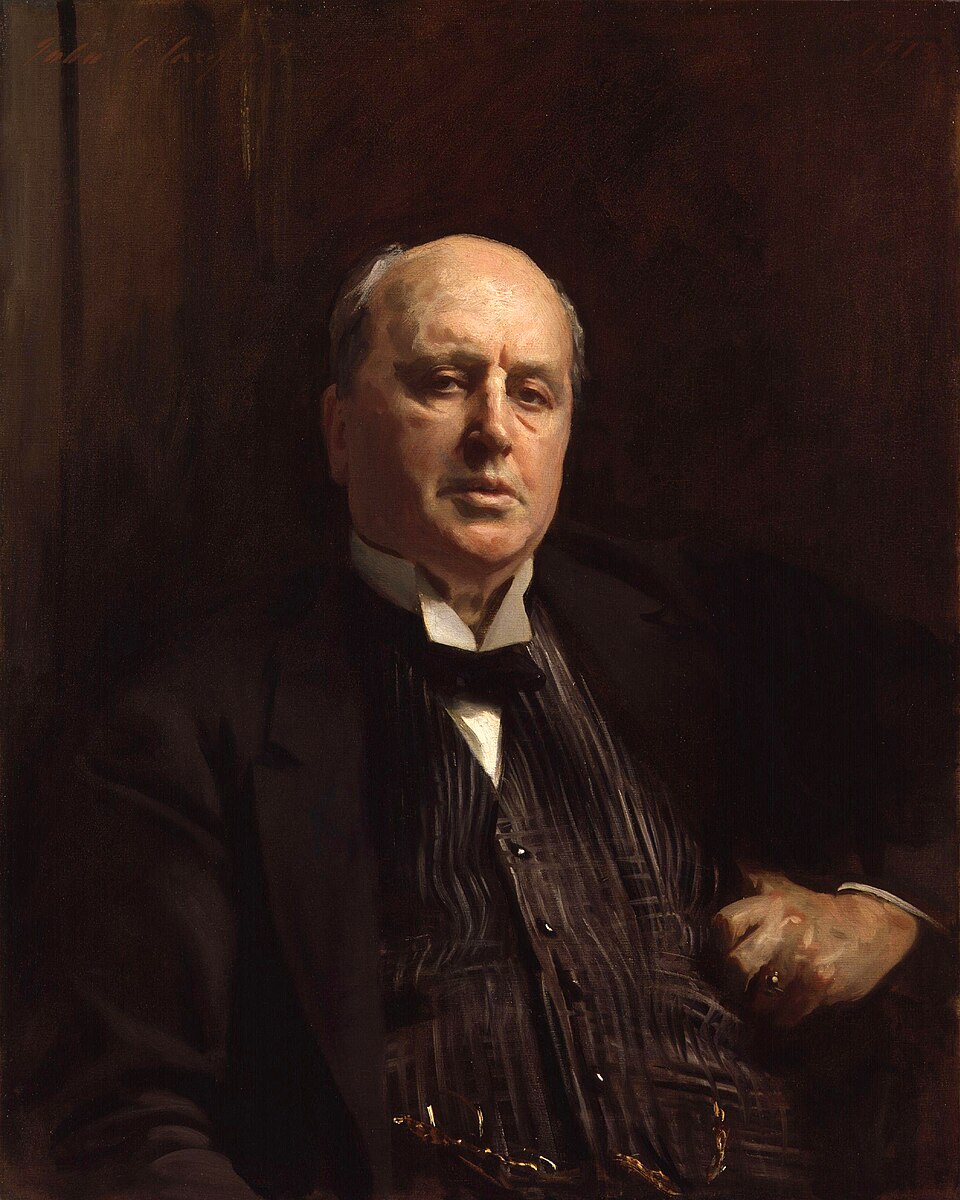 Henry James by John Singer Sargent cleaned