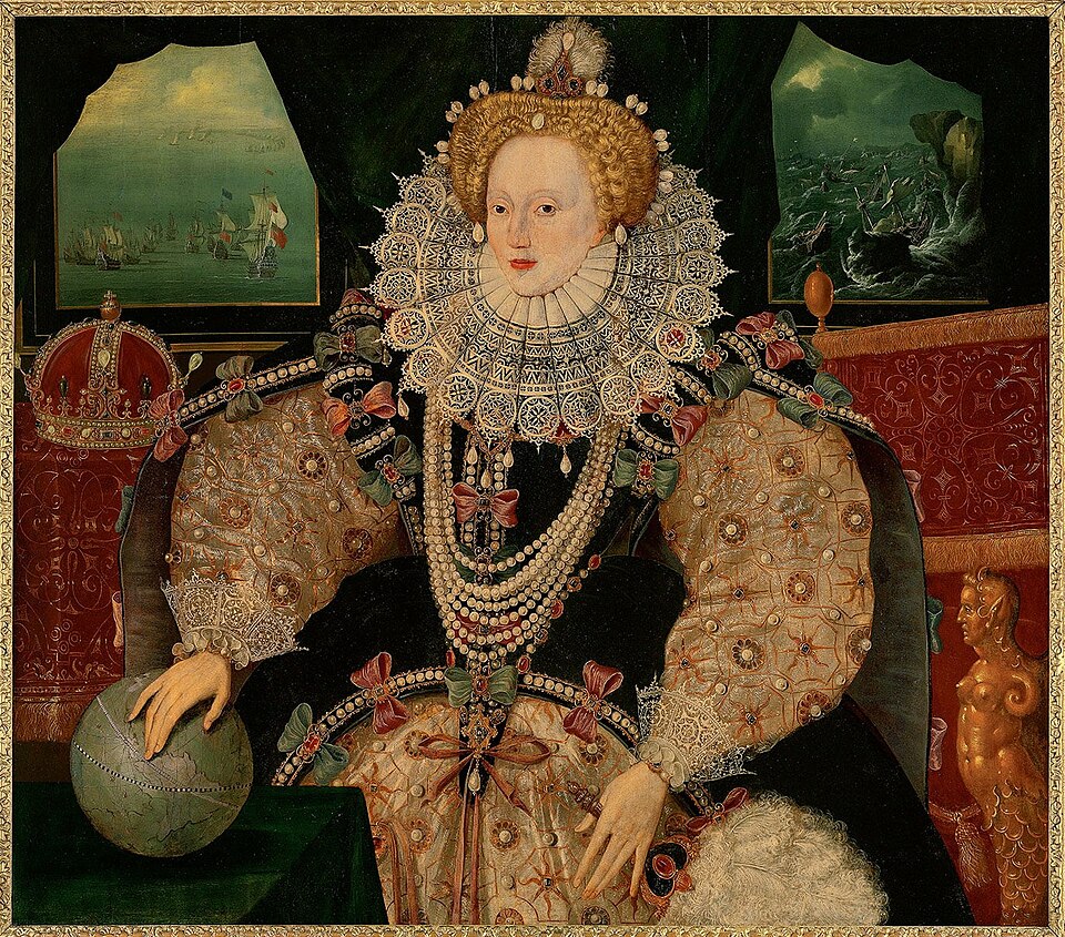 File:The Armada Portrait of Elizabeth I, English school, c. 1590.jpg