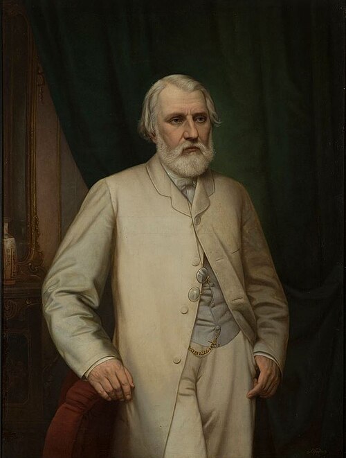Retrato de Iván Turguénev