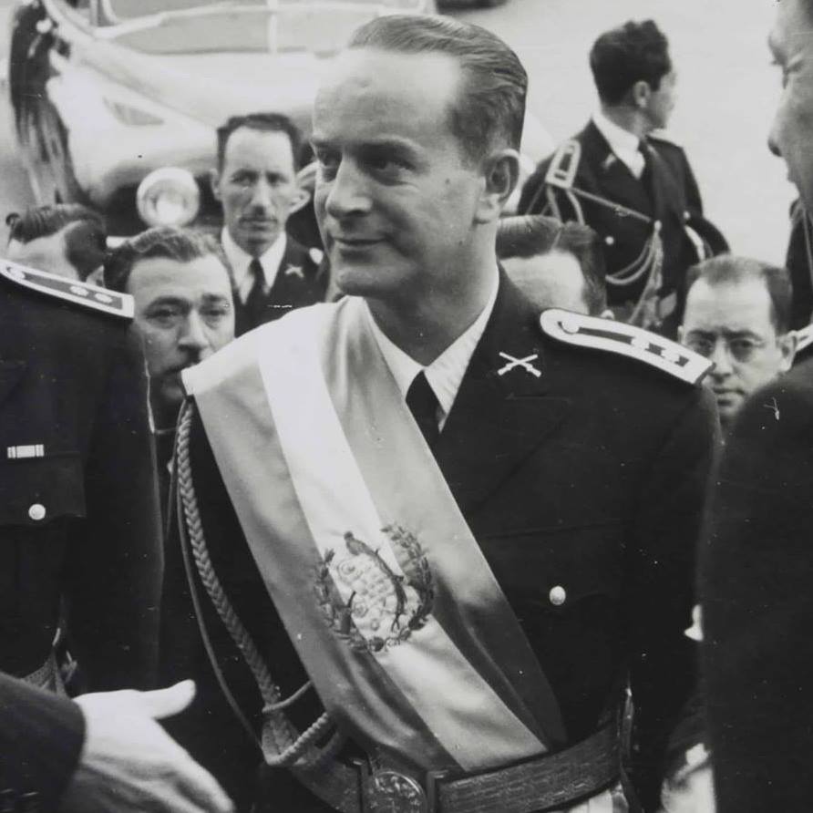 Fotografía de Jacobo Árbenz Guzmán, 1951