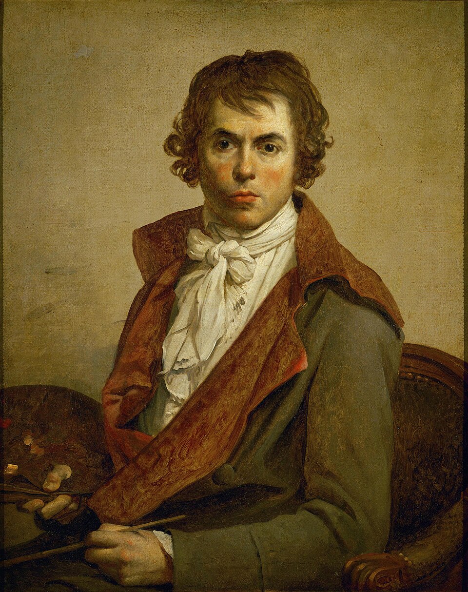 Autorretrato de Jacques-Louis David