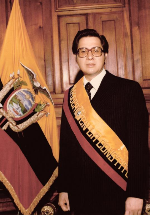 Retrato de Jaime Roldós Aguilera