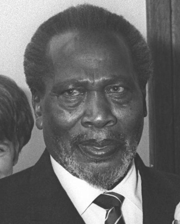 El presidente Jomo Kenyatta, 1966