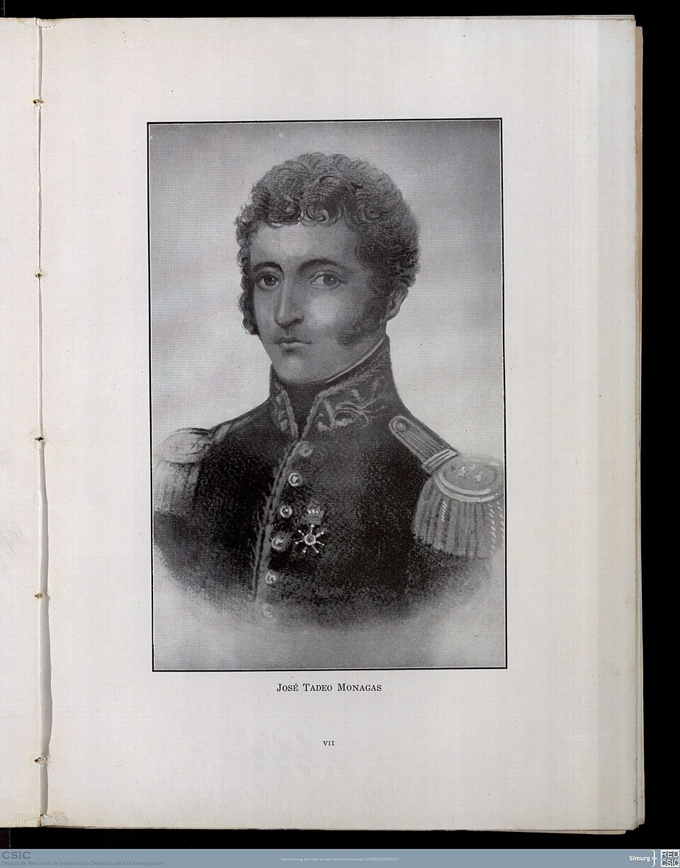 Retrato de José Tadeo Monagas, por Martín Tovar y Tovar