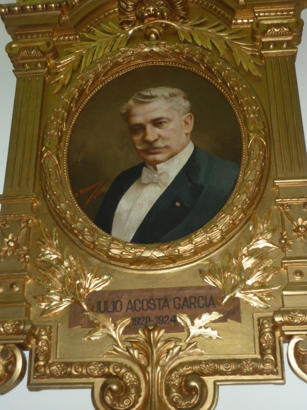 Retrato de Julio Acosta García