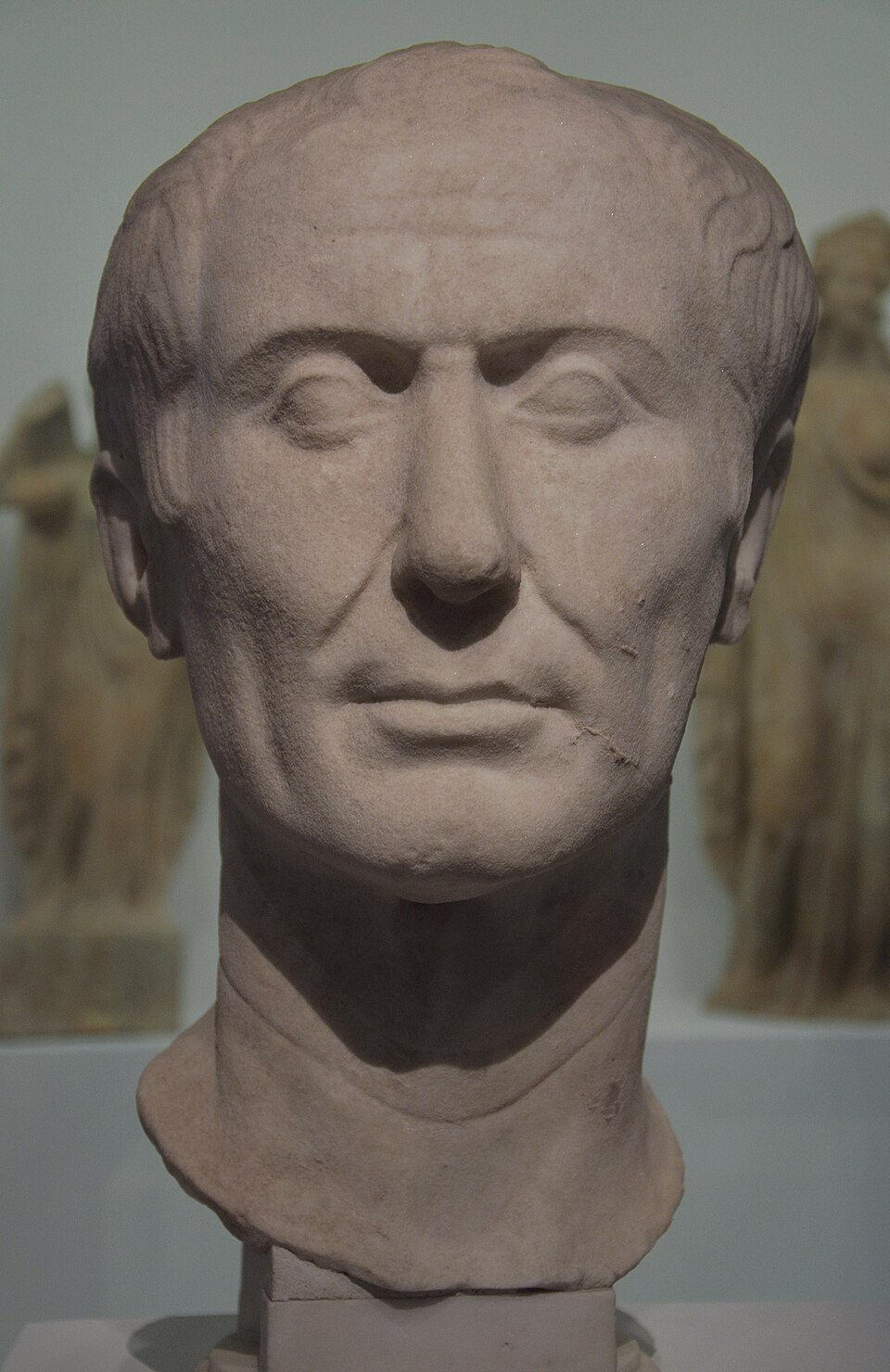 File:The "Tusculum portrait", a rare bust of Julius Caesar in his lifetime, 45 - 43 BC.jpg