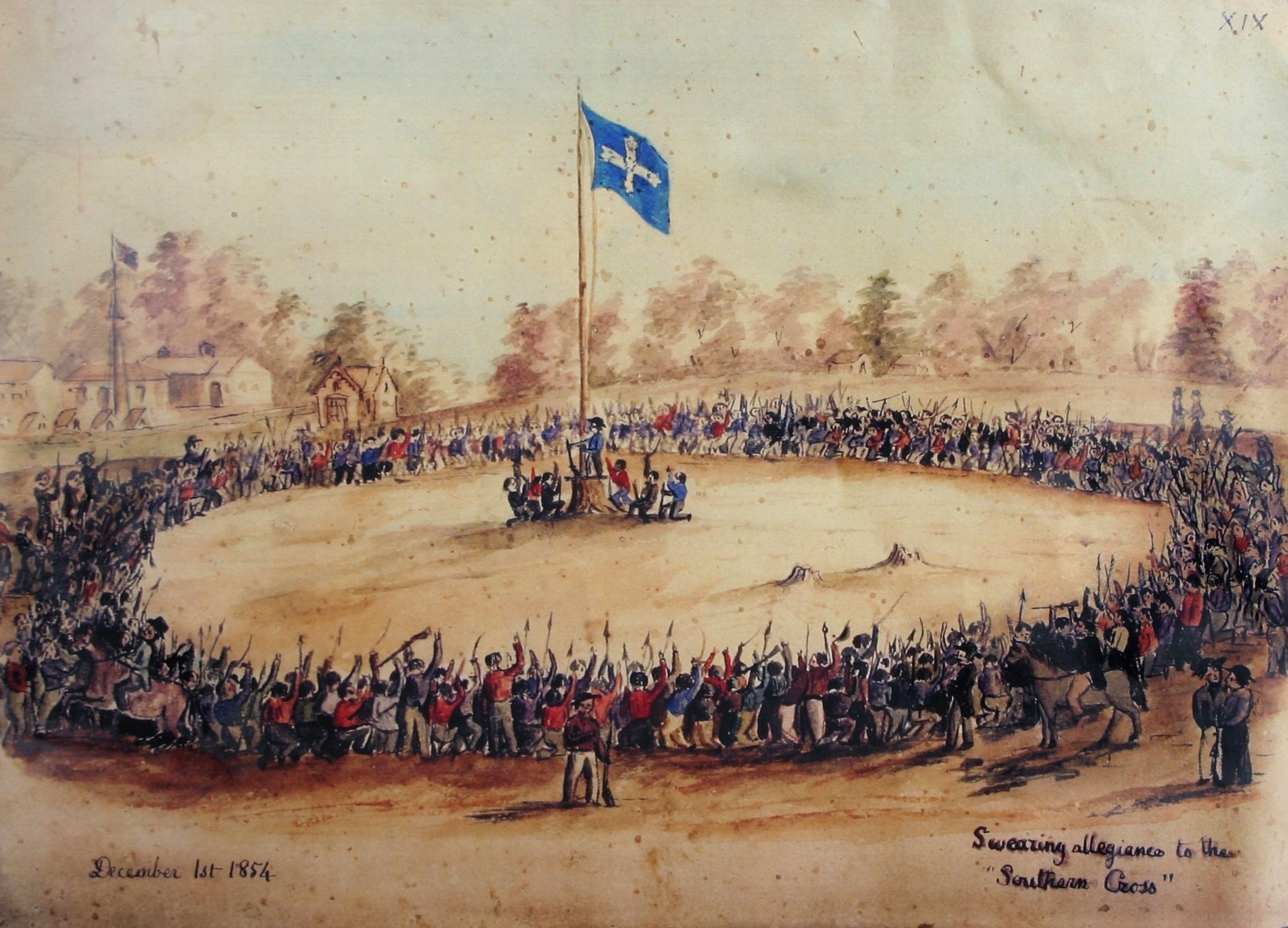 Juramento a la bandera Eureka