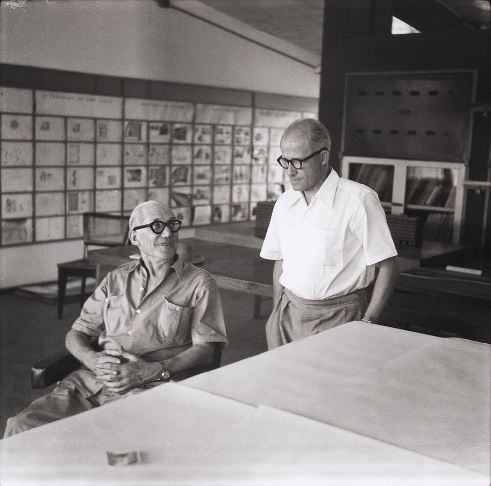 Le Corbusier y Pierre Jeanneret