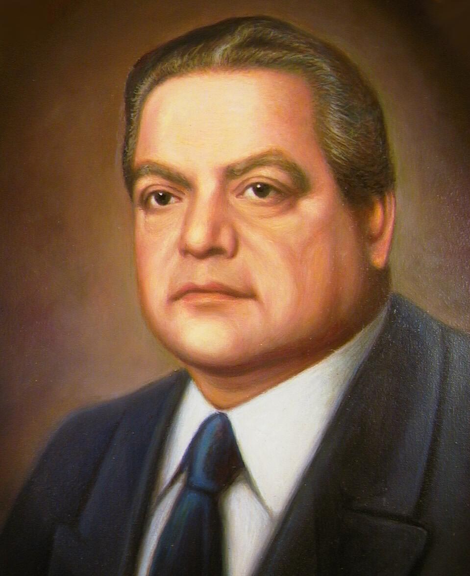 Retrato de Luis Alberto Monge Álvarez