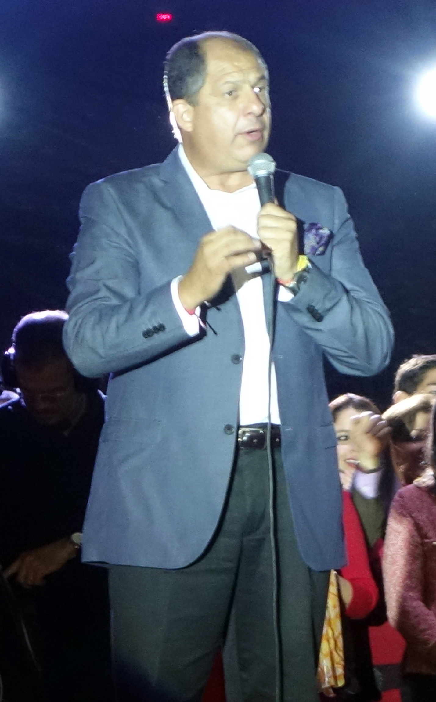 Fotografía de Luis Guillermo Solís