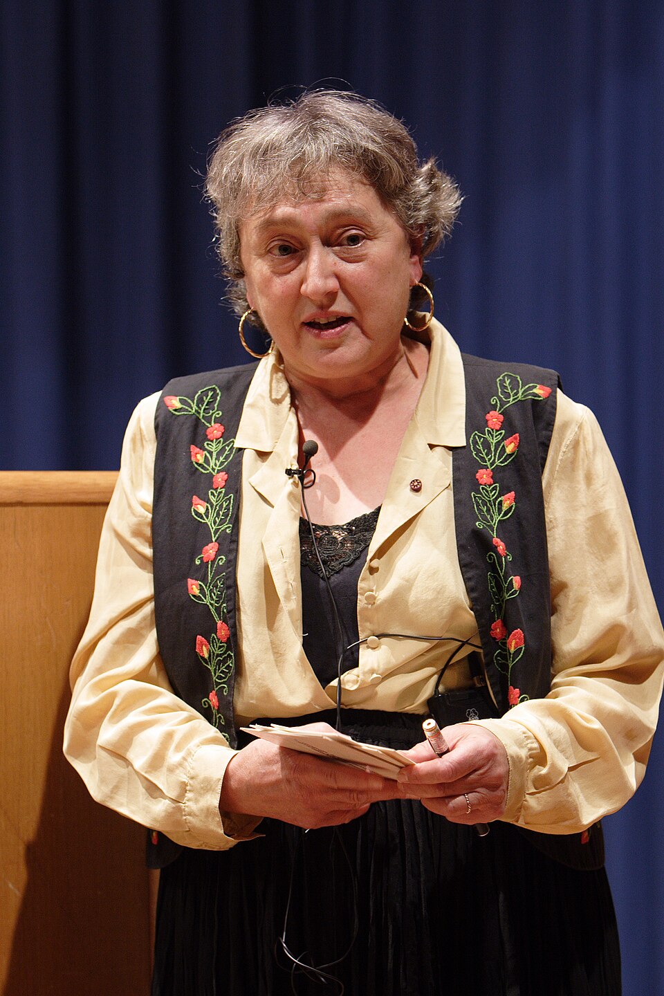 Lynn Margulis en La Coruña, 2005