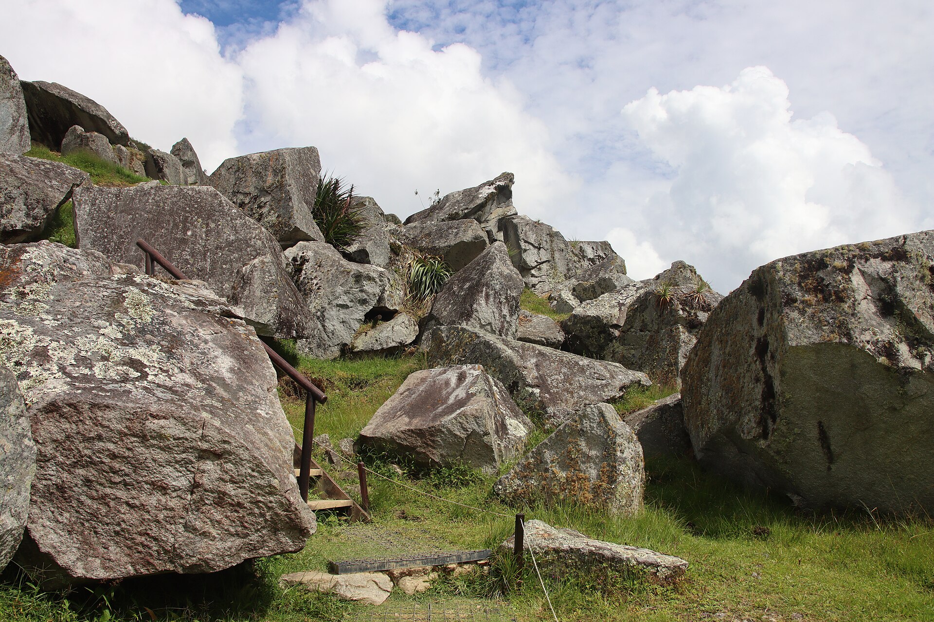 Vista panorámica de Machu Picchu