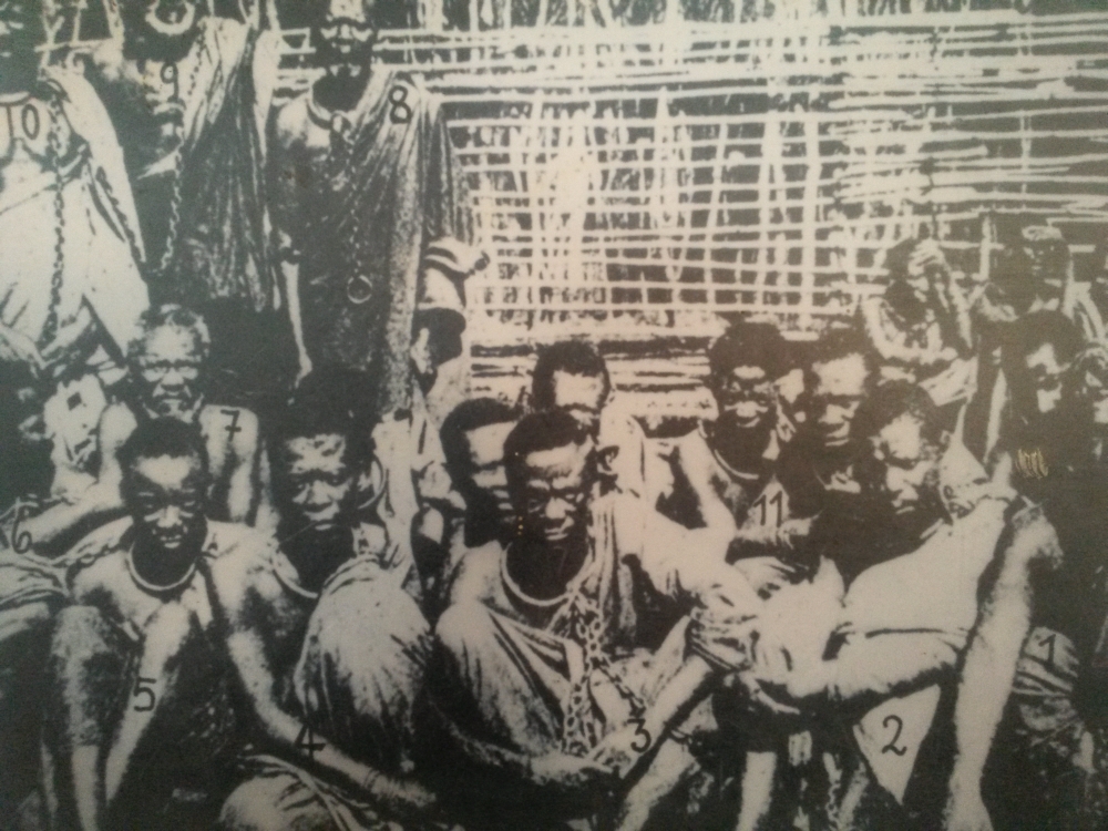Guerreros Maji Maji capturados, febrero de 1906
